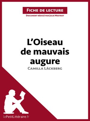 cover image of L'Oiseau de mauvais augure de Camilla Läckberg (Fiche de lecture)